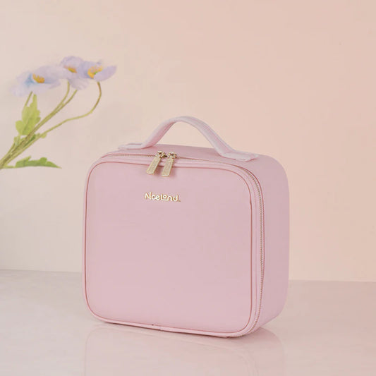 Spacious LED Makeup Organizer Pouch – Travel-Ready Beauty & Essentials Kit