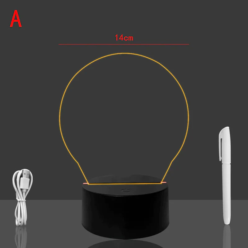 NeonNote LED Writing Board – Express Your Glow