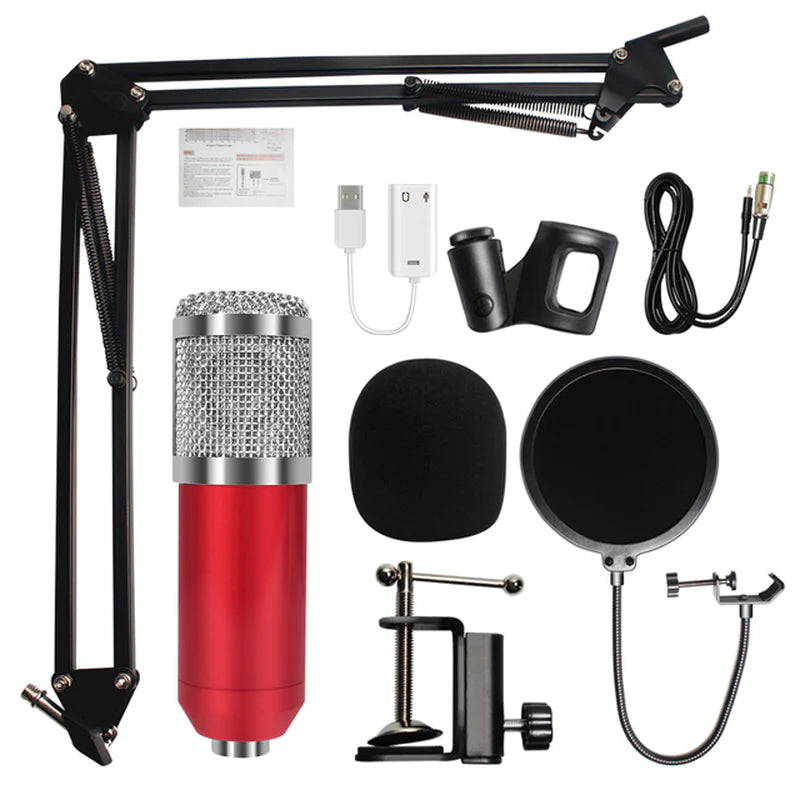 VoxMaster BM-800 Pro Microphone – Studio-Grade Sound for Creators