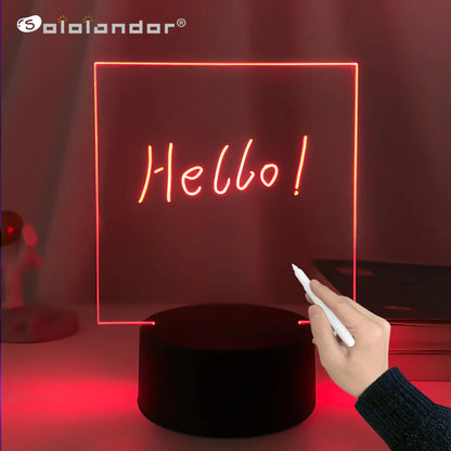 NeonNote LED Writing Board – Express Your Glow