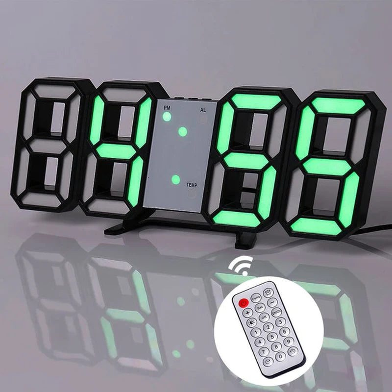 Nordic Glow Digital Clock – Minimal Design, Maximum Clarity