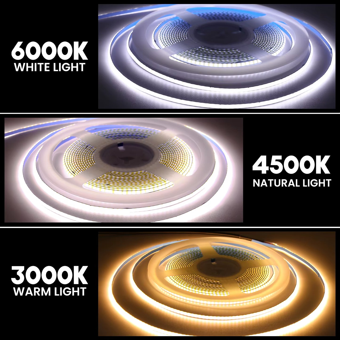 Ultra‑Thin USB COB Flexible LED Strip — Seamless Ambient Backlight