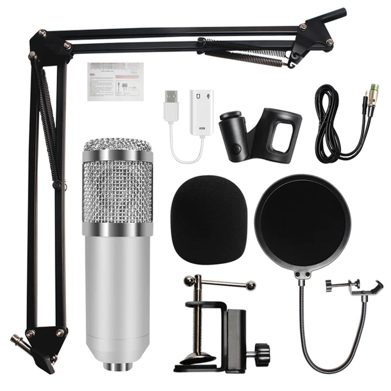 VoxMaster BM-800 Pro Microphone – Studio-Grade Sound for Creators