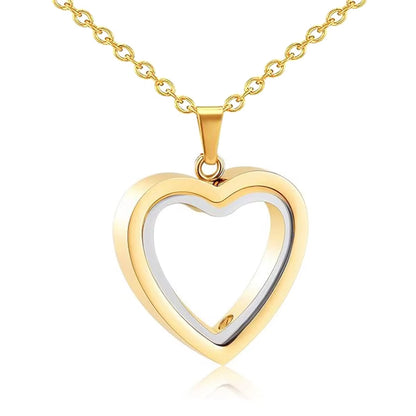 🫶🏾 Glass Heart Cremation Necklace – Eternal Memory Keepsake