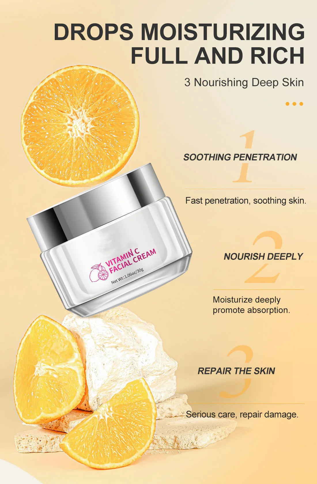 Brightening Vitamin C Facial Moisturizer Skincare