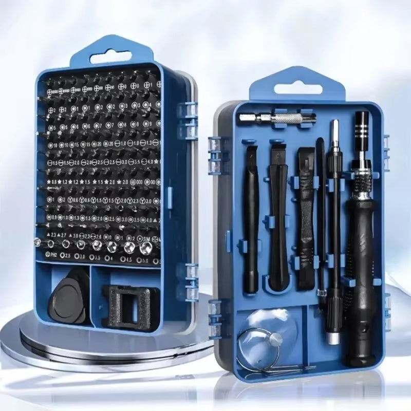 115/117 in 1 Precision Screwdriver Set Magnetic Torx Hex Screw Driver Bits Professional Repair Tool Kit for Iphone Xiaomi Mac PC