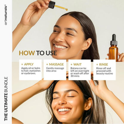 Artnaturals Batana Oil 4-Piece Regeneration Kit 🌟