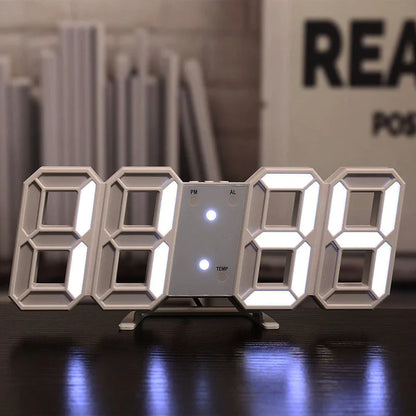 Nordic Glow Digital Clock – Minimal Design, Maximum Clarity