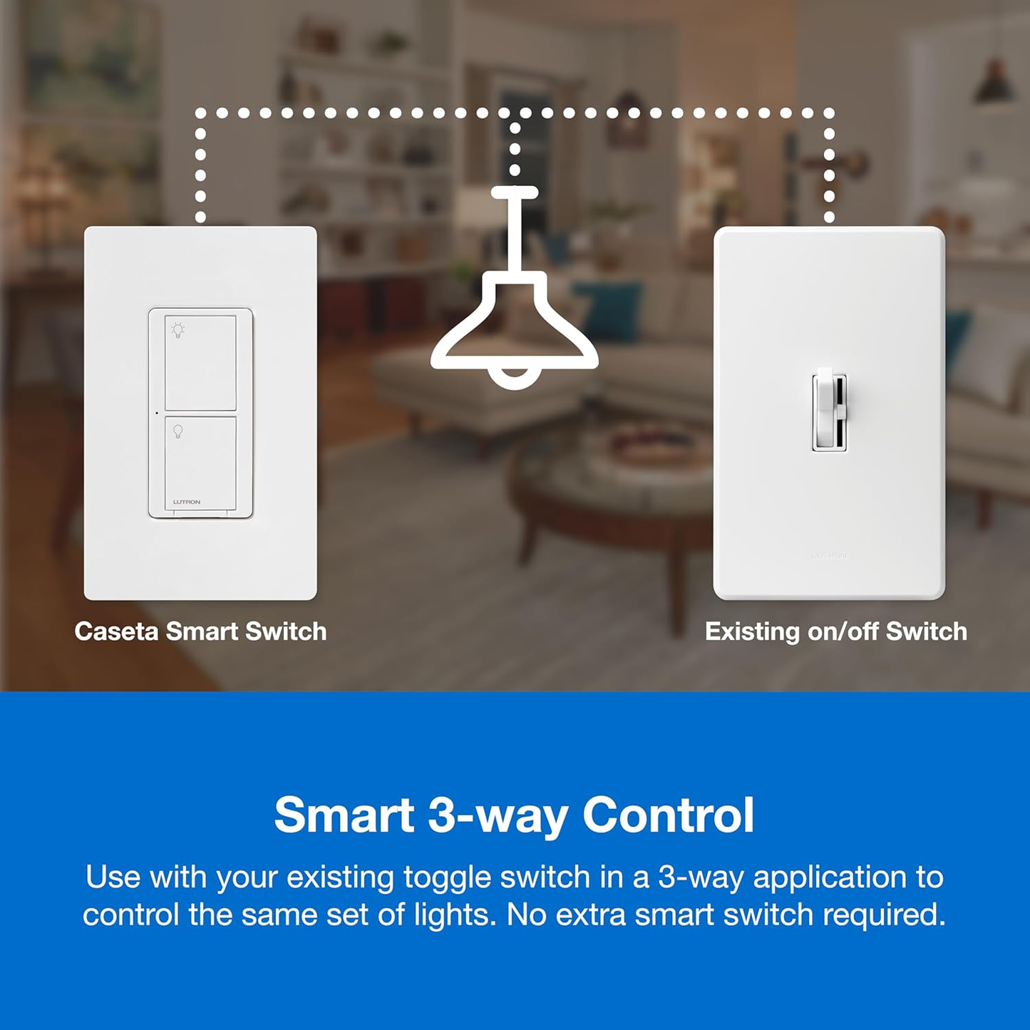 Smart Light Switch Starter Kit with Hub — Multi-Platform Home Automation Control