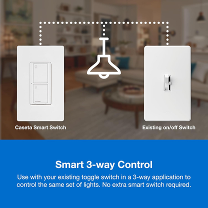 Smart Light Switch Starter Kit with Hub — Multi-Platform Home Automation Control