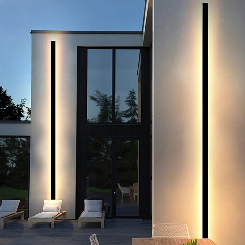 Modern Waterproof Exterior Wall Lamp — IP65 Villa & Porch Light