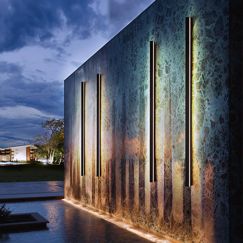 Modern Waterproof Exterior Wall Lamp — IP65 Villa & Porch Light