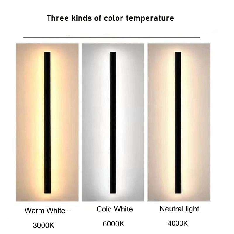 Modern Waterproof Exterior Wall Lamp — IP65 Villa & Porch Light