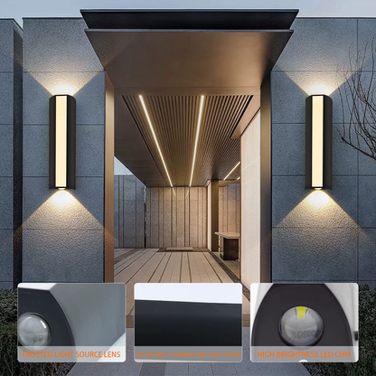 IP66 Outdoor LED Wall Lamp — Modern Waterproof Exterior Light