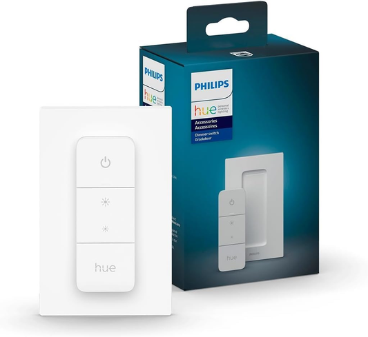 Wireless Smart Dimmer Switch with Remote — No-Wire Lighting Control System
