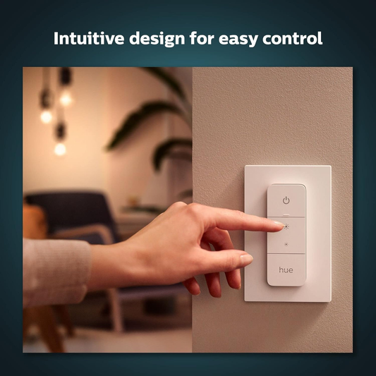 Wireless Smart Dimmer Switch with Remote — No-Wire Lighting Control System