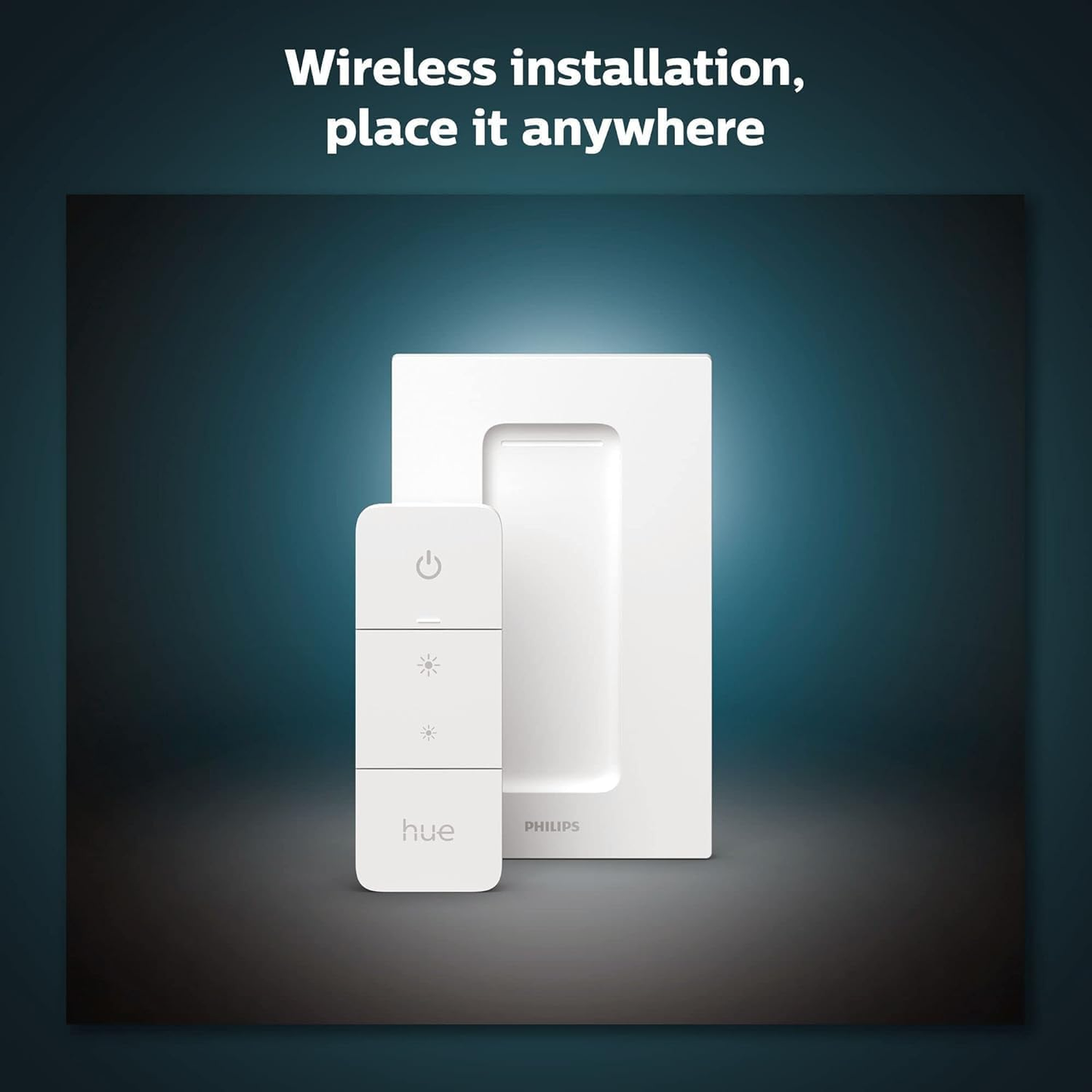 Wireless Smart Dimmer Switch with Remote — No-Wire Lighting Control System