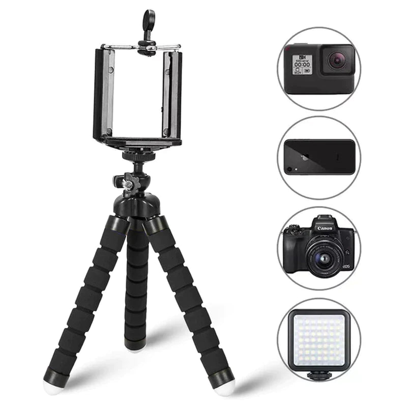 FlexiPod Mini Tripod – Bend, Grip & Shoot Anywhere