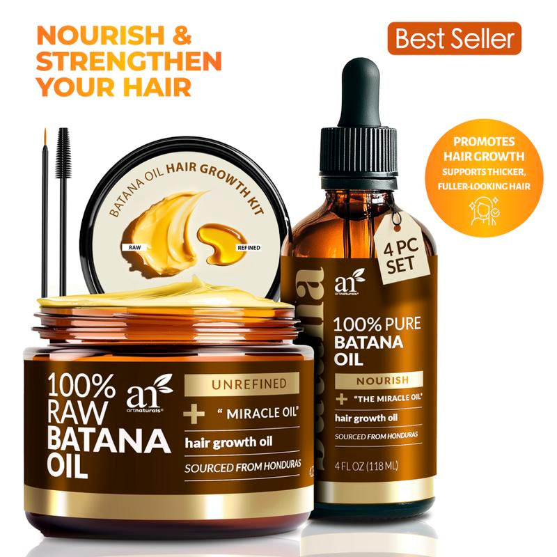 Artnaturals Batana Oil 4-Piece Regeneration Kit 🌟