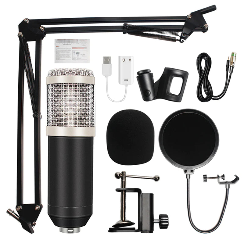 VoxMaster BM-800 Pro Microphone – Studio-Grade Sound for Creators