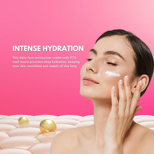 Snail Mucin 97% Daily Moisturizer (100 ml) – Hydrate, Repair & Glow