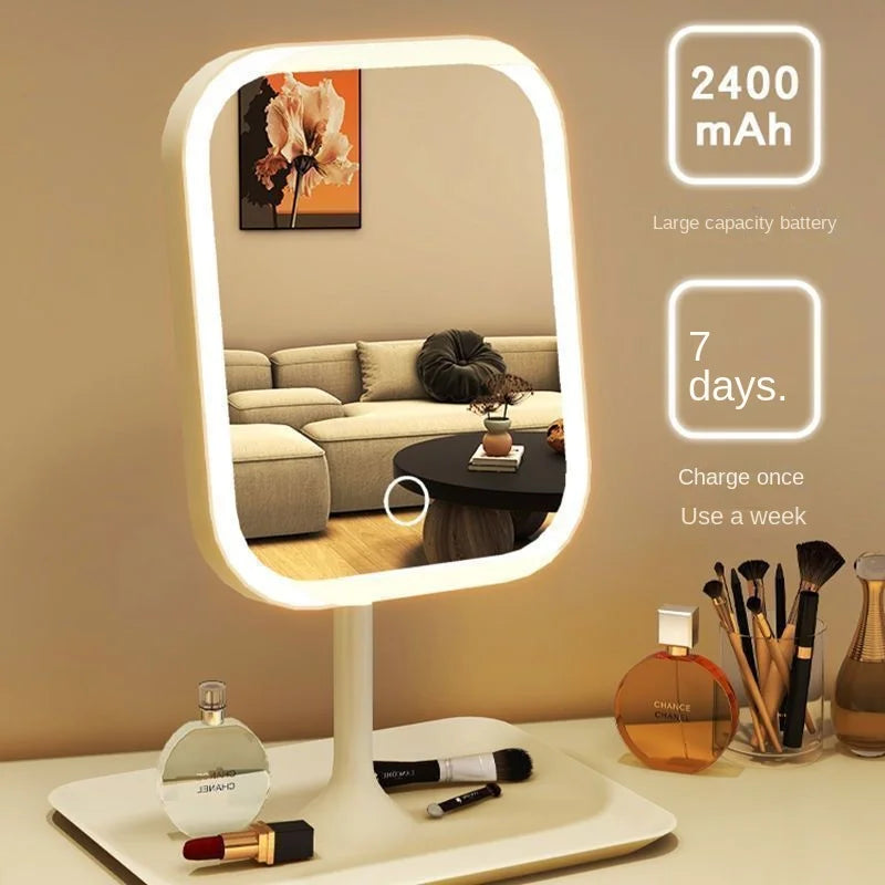 Niche Luxe LED Vanity Mirror — 3-Tone Glam Light Touch Mirror for Premium Makeup Perfection