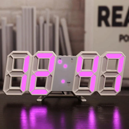 Nordic Glow Digital Clock – Minimal Design, Maximum Clarity