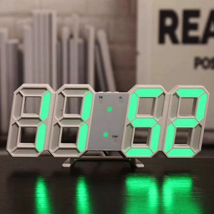 Nordic Glow Digital Clock – Minimal Design, Maximum Clarity