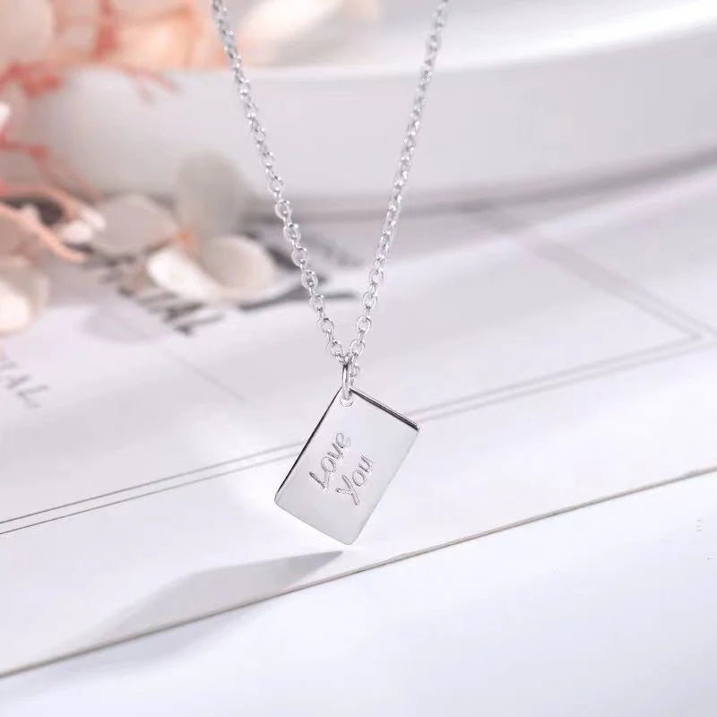 💌 Envelope Necklace Gift – “Message from the Heart” Edition