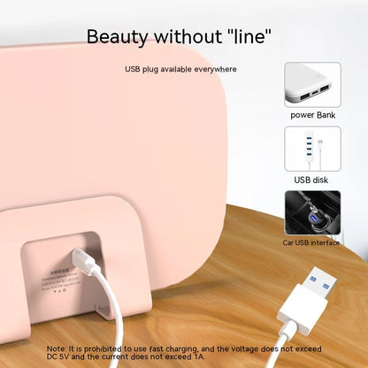 LED Illuminated Vanity Mirror for Cars