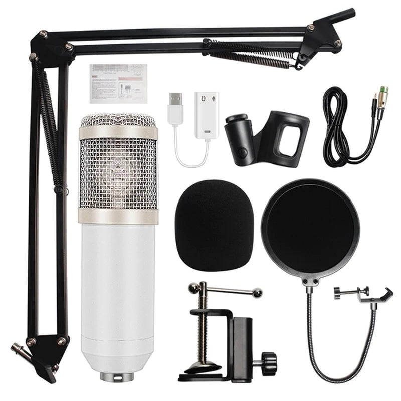 VoxMaster BM-800 Pro Microphone – Studio-Grade Sound for Creators
