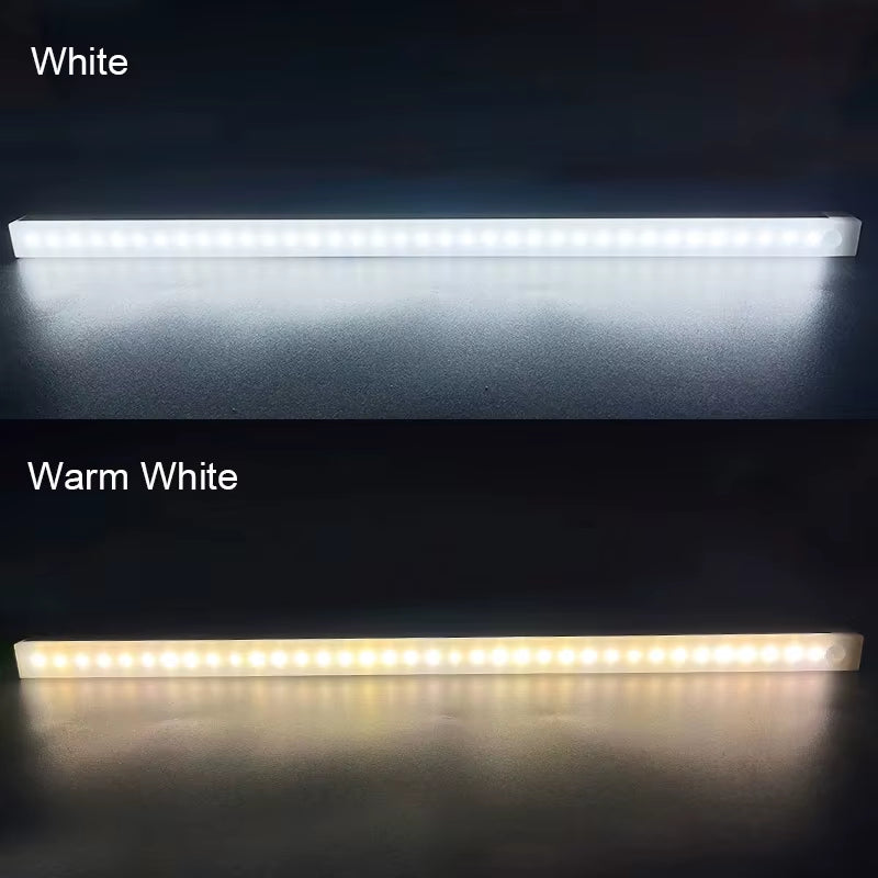 Wireless Rechargeable LED Night Lights Motion Sensor Lights Closet Kitchen Night Lights Bedroom Sensor Light Cabinet Stair Light